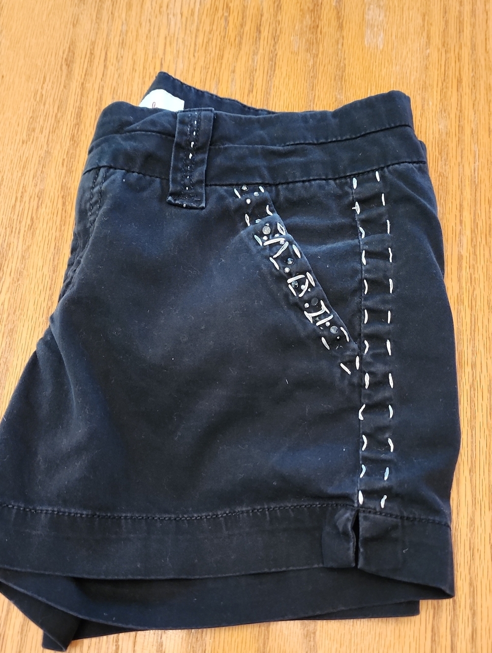 BKE Casuals Cotton Blend Shorts with Contrast Stitching - Picture 14 of 16